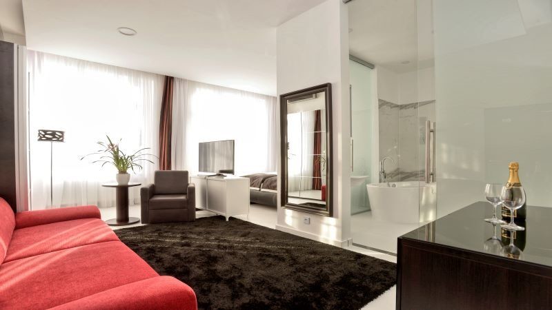 Apartmá Junior s výhledem do zahrady